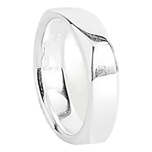 Ring Angular Silver