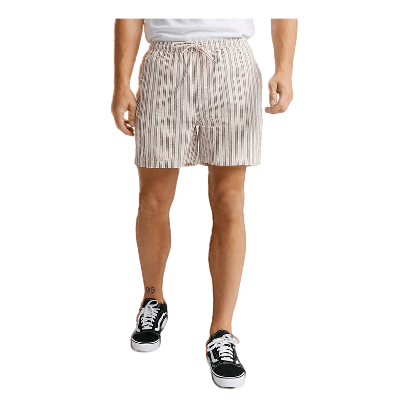 Zuma Shorts Bordeaux Striped