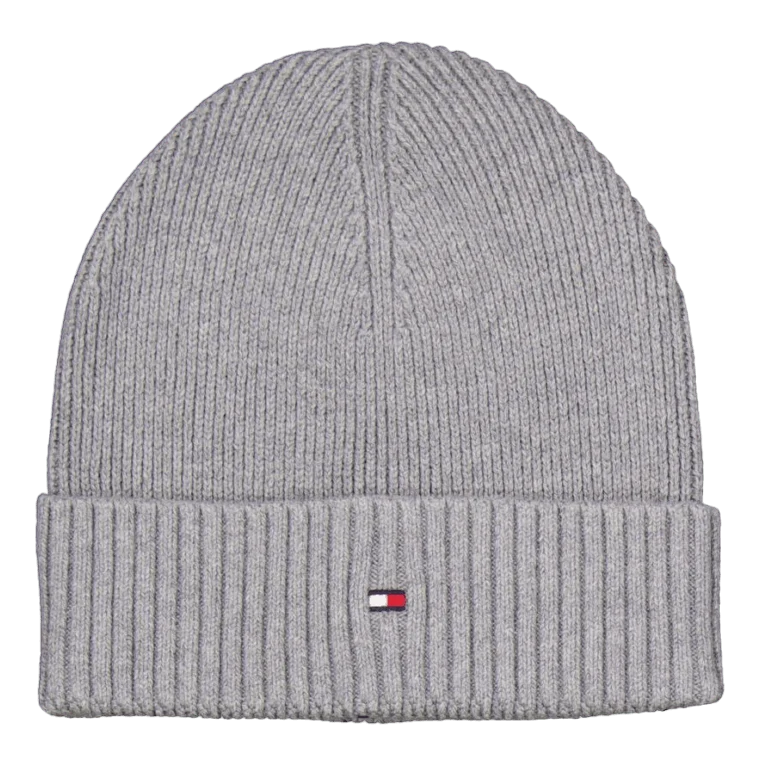 Th Flag Pima Cotton Beanie Grey