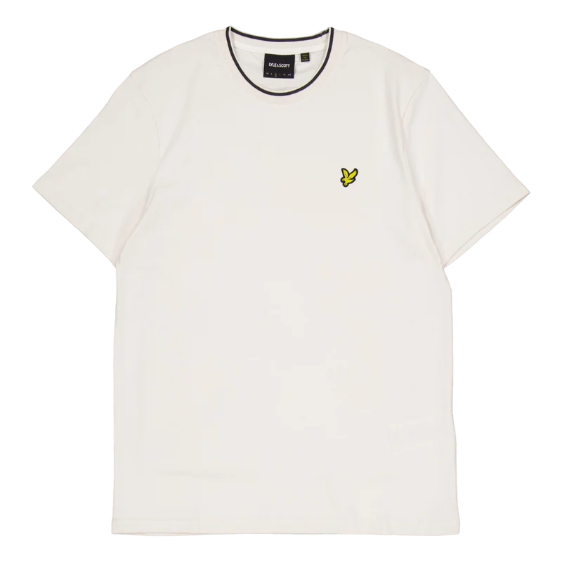 Tipped T-shirt X296 Chalk/ Gunmetal