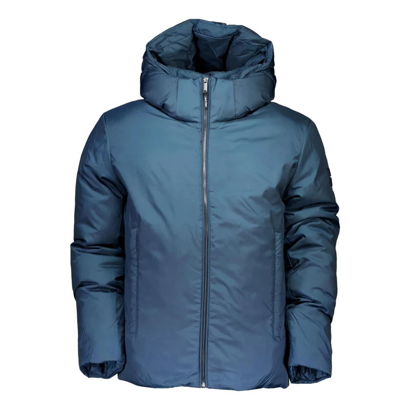 Non Quilt Padded Hooded Jacket Ppk Ink