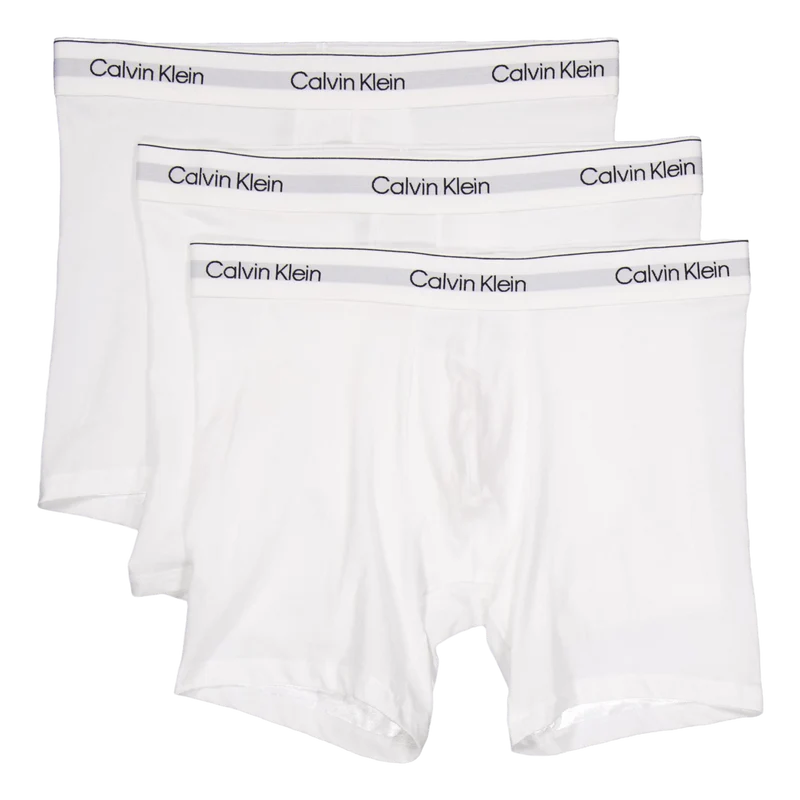 Boxer Brief 3pk 100 White, White, White