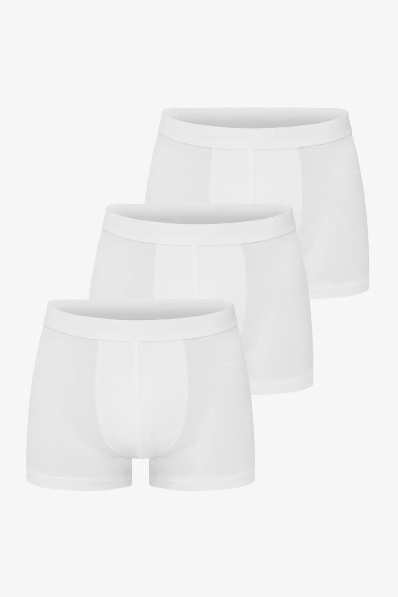 Trunks 3-Pack White