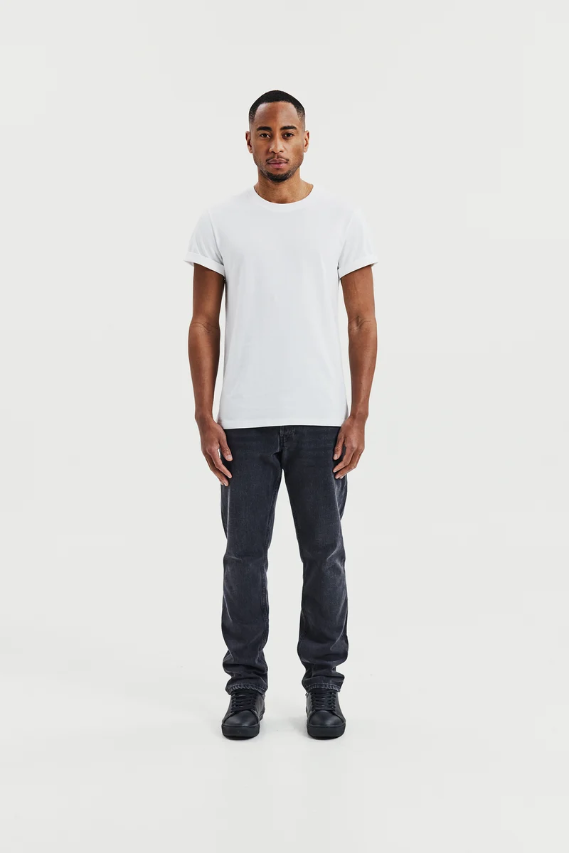 Roll-Up Tee White