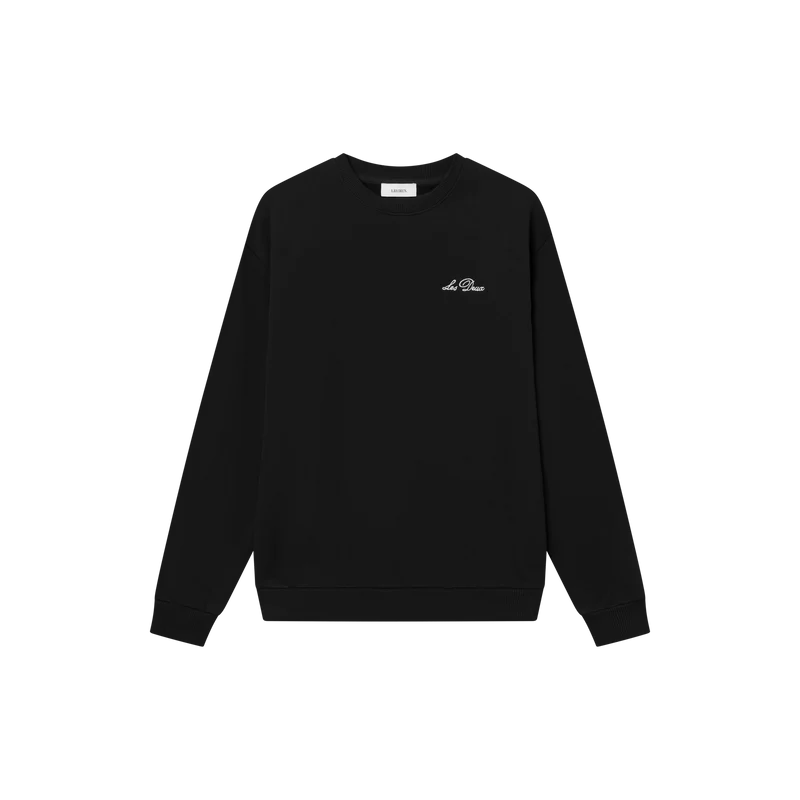 Crew Sweatshirt Black/light Ivory