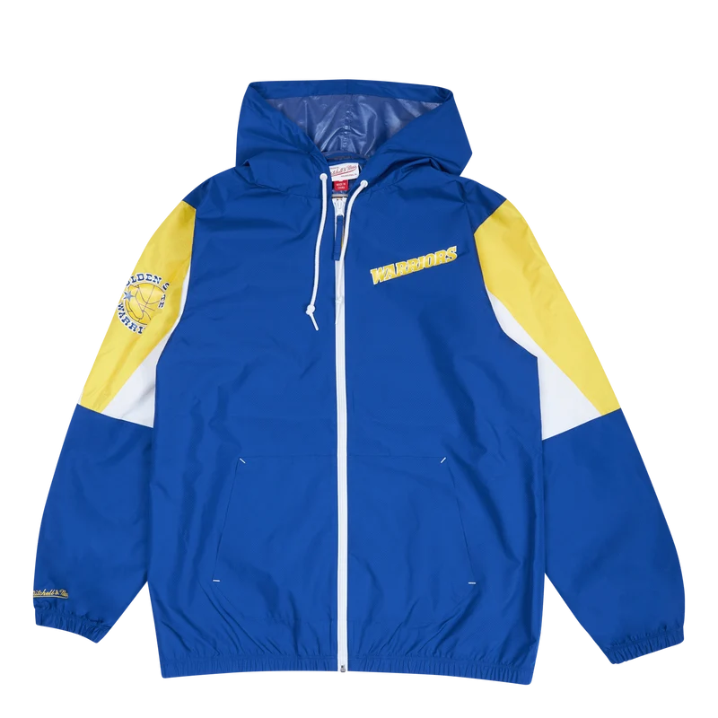Warriors Throw It Back Full Zip Windbreak