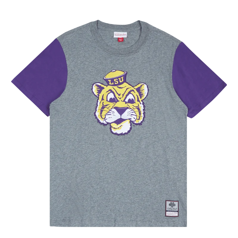 LSU Color Blocked Ss Tee