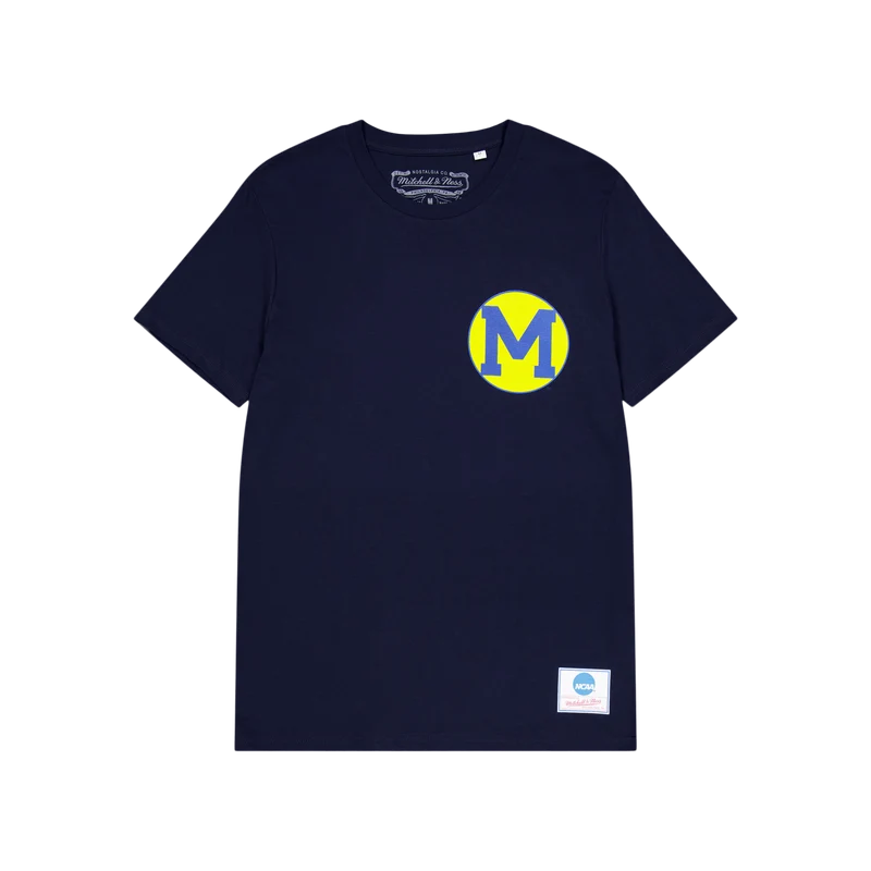 Large Left Chest Logo Tee Navy