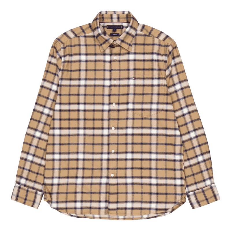 Brushed Shadow Check Rf Shirt