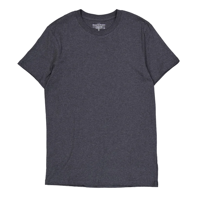 Crew-Neck Regular Dark Grey Melange