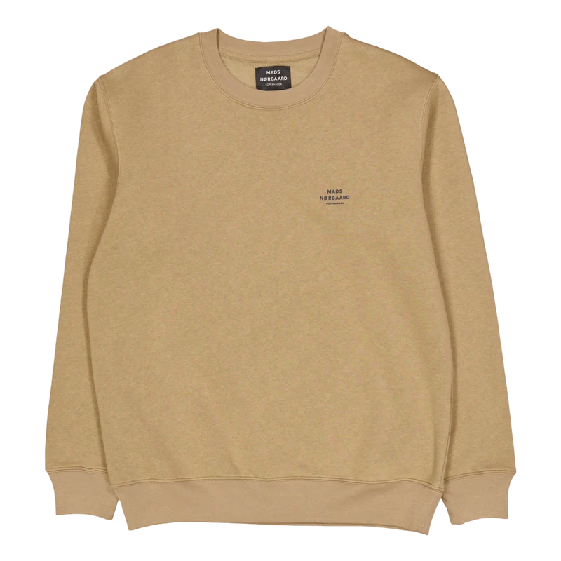 Standard Crew Logo Sweat 9321 Lead Gray