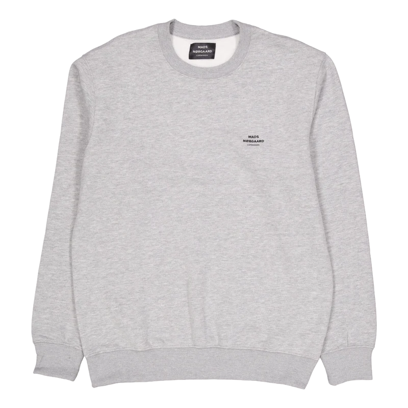Standard Crew Logo Sweat 14 Grey Melange