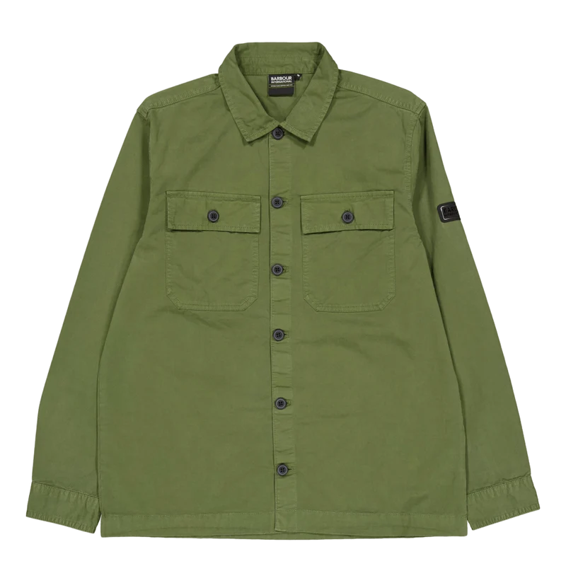 B.intl Arlo Overshirt Burnt Olive