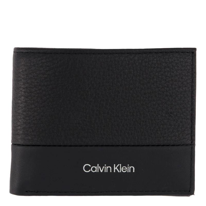 Subtle Mix Bifold 6cc W/bill Beh Ck Black Pebble And Smooth