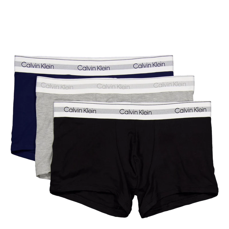 Trunk 3pk Ps8 Black, New Navy, Grey Heat