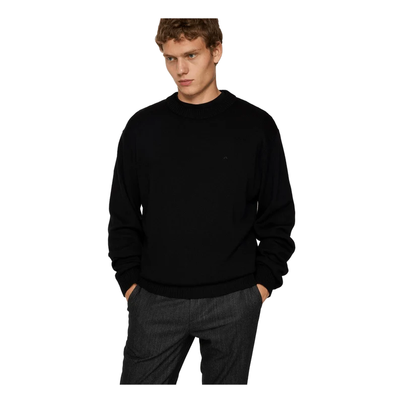 Kino Merino Crew Black