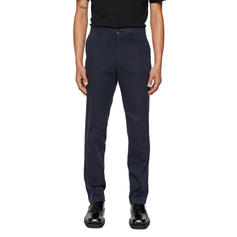 Lois C Flannel Twill Pants JL Navy