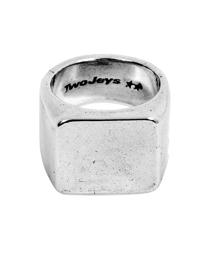 Squared Ring Silver