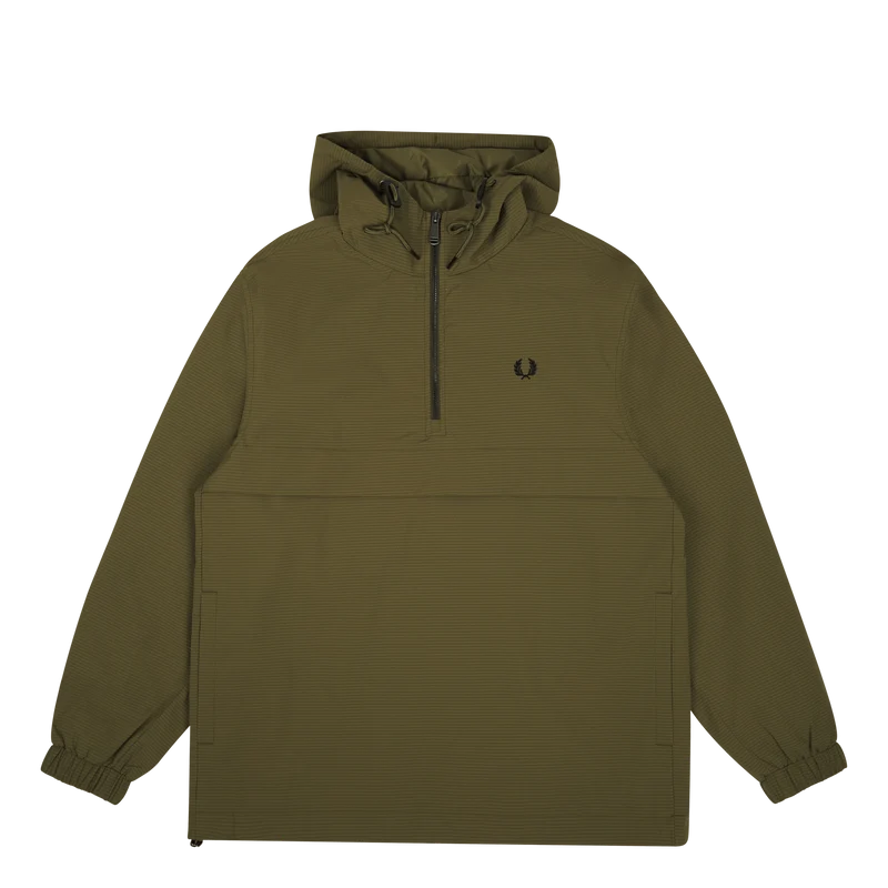 Fred Perry Seersucker Half Zip Jkt Q55