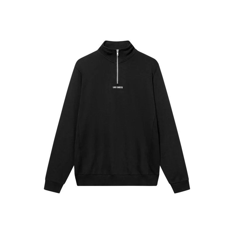 Dexter Half-zip Sweatshirt Black