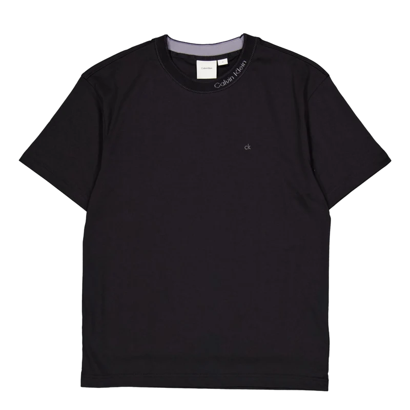 Neck Logo T-shirt Beh Ck Black