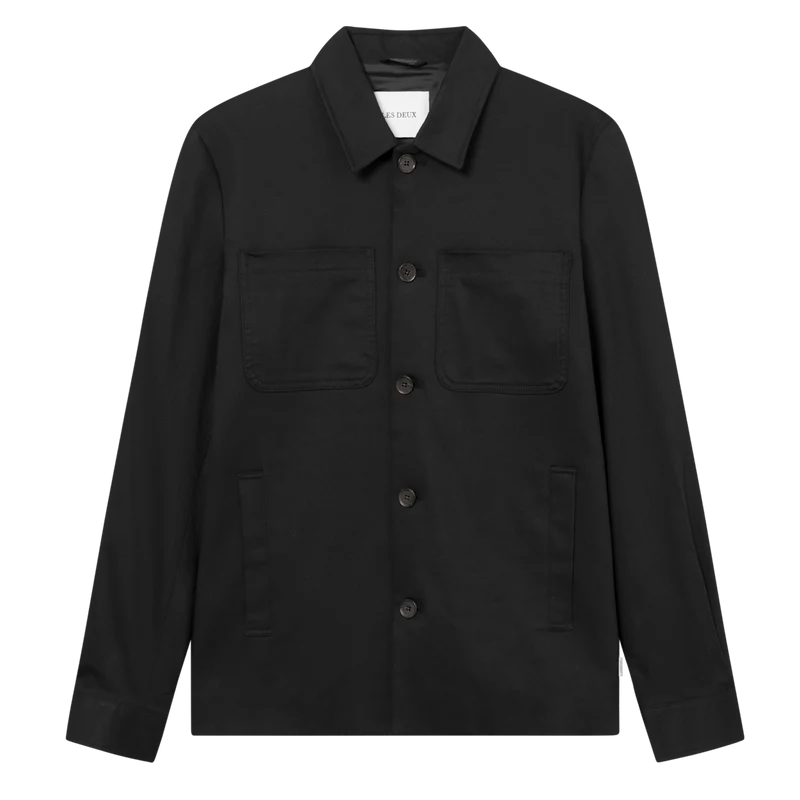 Marseille Cotton Jacket Black