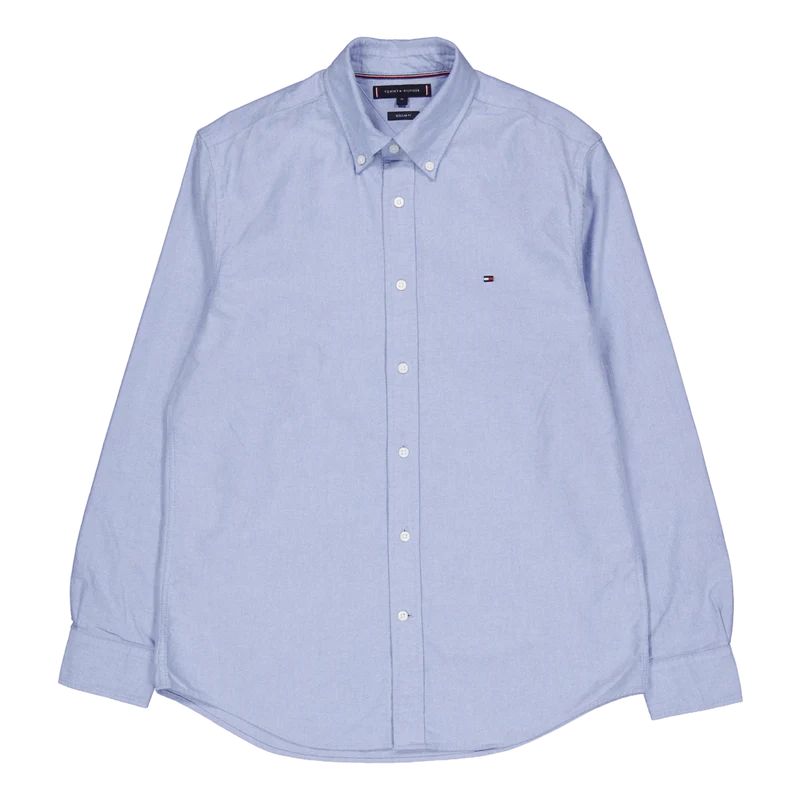 Solid Heritage Oxford Rf Shirt 0gy-shirt Blue