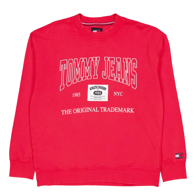 Tjm Rlx Archive Crew Ext Xnl-deep Crimson