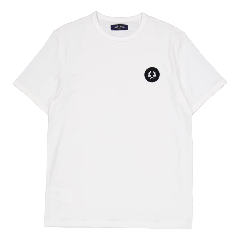 Fred Perry Laurel W Patch Tee 129