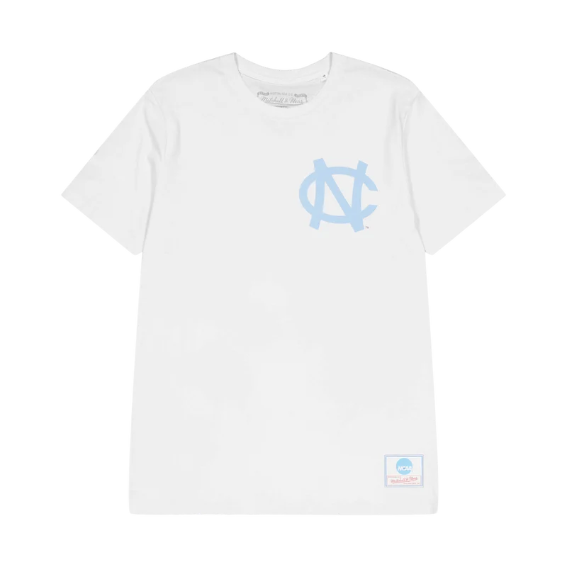Large Left Chest Logo Tee White