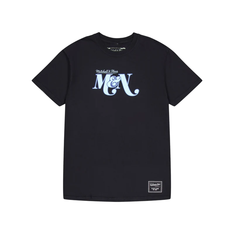 M&n Heavyweight Graphic Tee Black