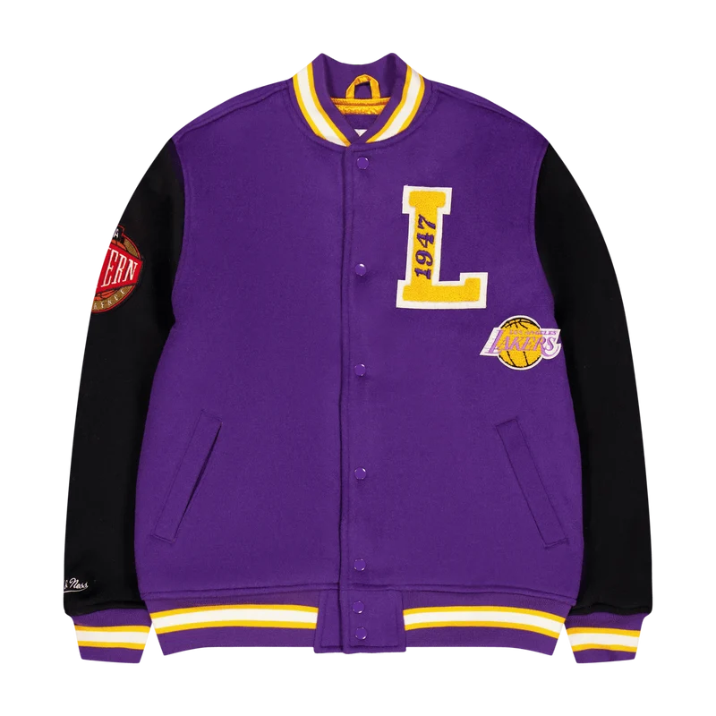 Lakers Team Legacy Varsity Jac Purple/black