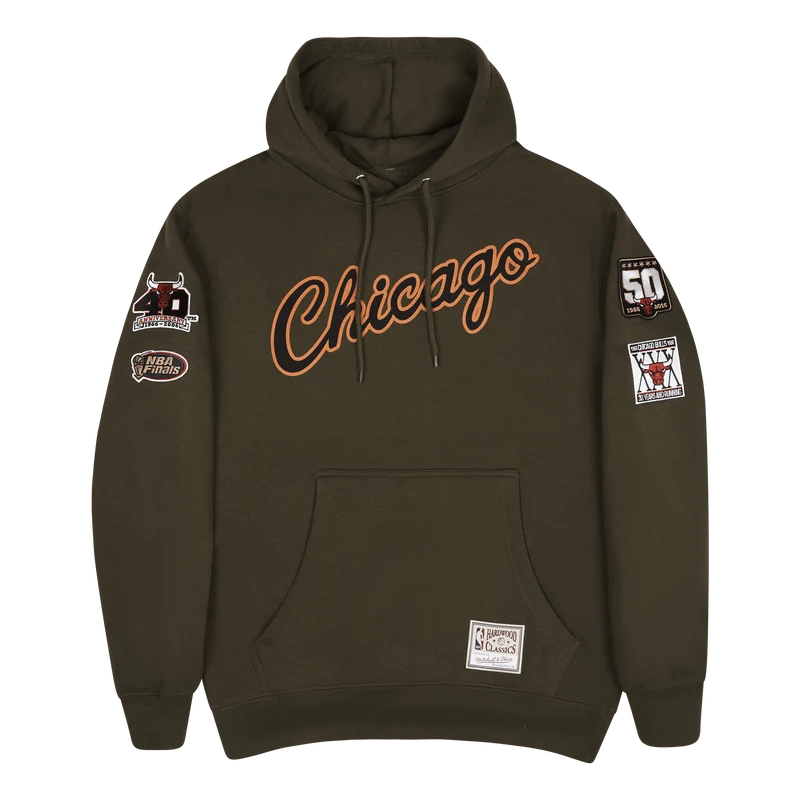 Bulls Script Flight Hoodie