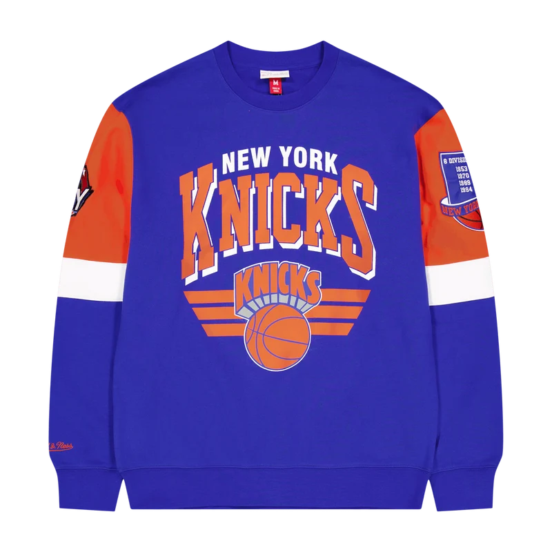 Knicks All Over Crew 3.0 Royal