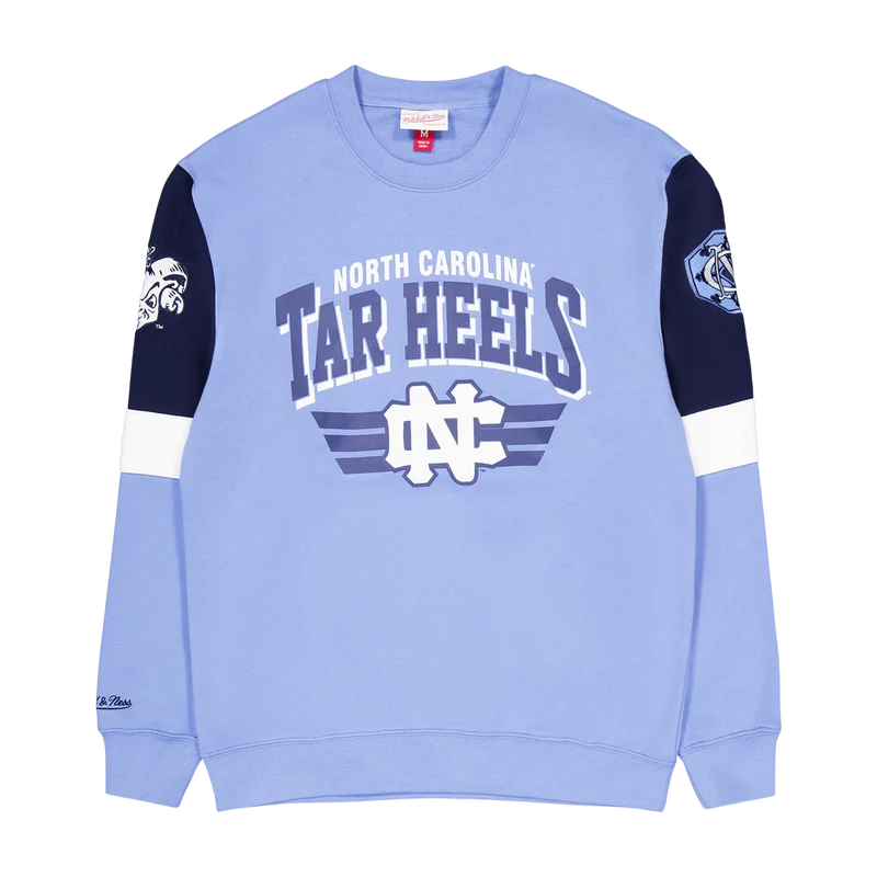 Unc All Over Crew 3.0 Light Blue