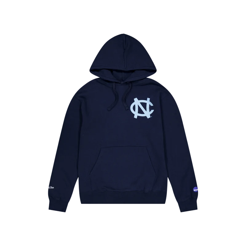 Left Chest Logo Hoodie Navy