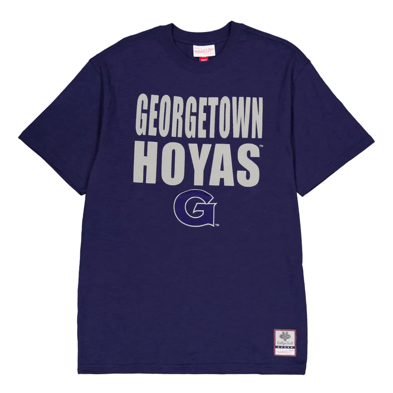 Hoyas Legendary Slub S/s Tee Navy