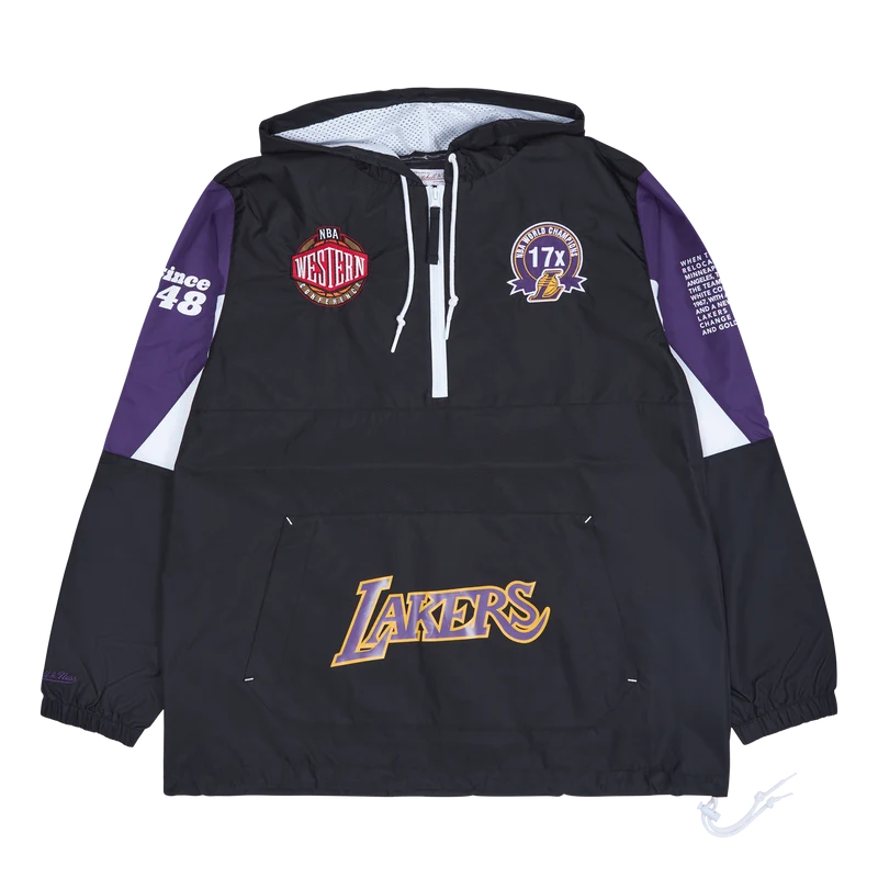 Lakers Team Origins Pullover Anorak