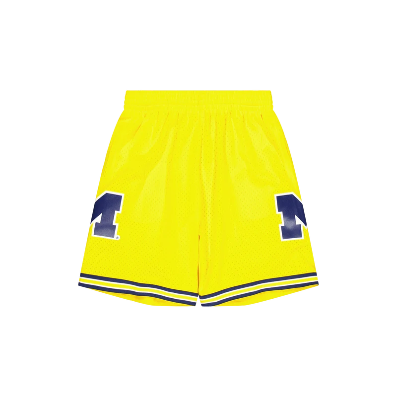 Wolverines Swingman Shorts Yellow