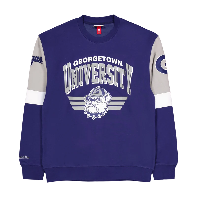 Hoyas All Over Crew 3.0 Navy