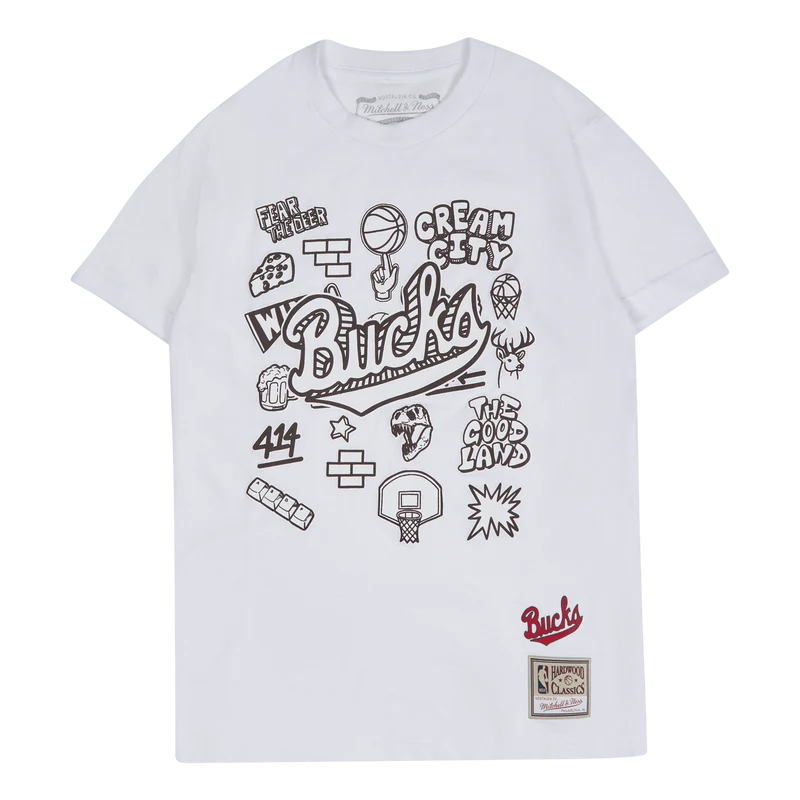Bucks Doodle Ss Tee