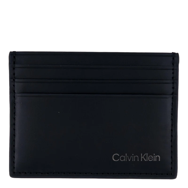 Ck Smooth Cardholder 6cc Beh-ck Black
