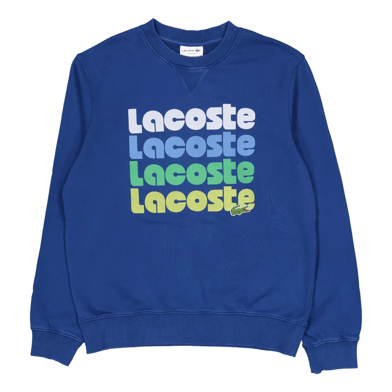 Lacoste Logo Sweatshirt Hbm Globe
