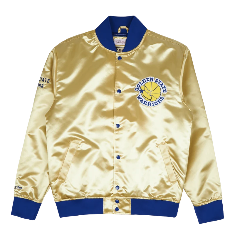 Warriors Lightweight Satin Jacket