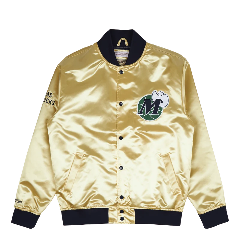 Mavs Lightweight Satin Jacket