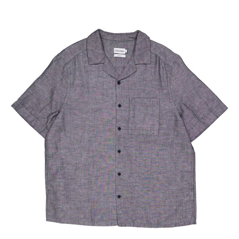Linen Cotton Cuban S/s Shirt CK