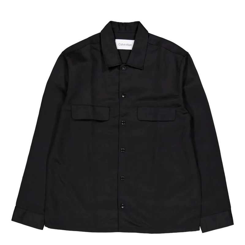 Tencel Linen Shirt Jacket Ck