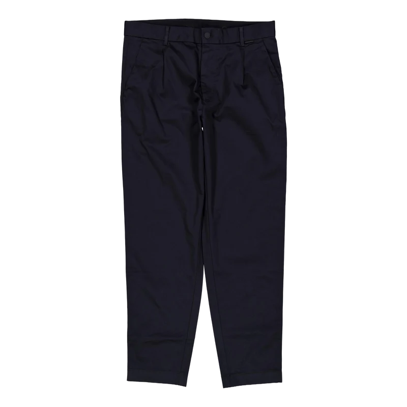 Sateen Stretch Cropped Tapered Ck