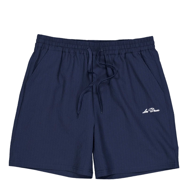 Stan Seersucker Swim Shorts 2. Dark