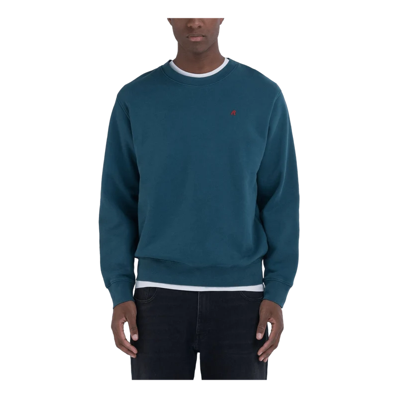 R Sweatshirt 386 Atlantic Green
